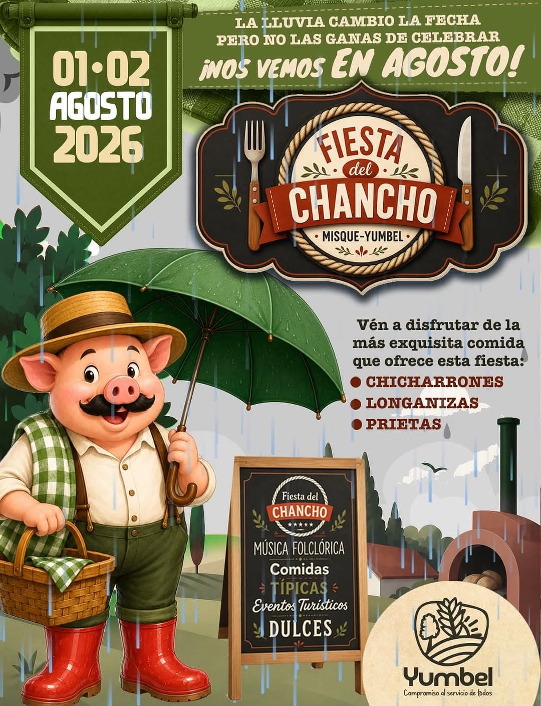 XXV Fiesta del Chancho de Misque: 1 y 2 de agosto en Yumbel con entrada liberada