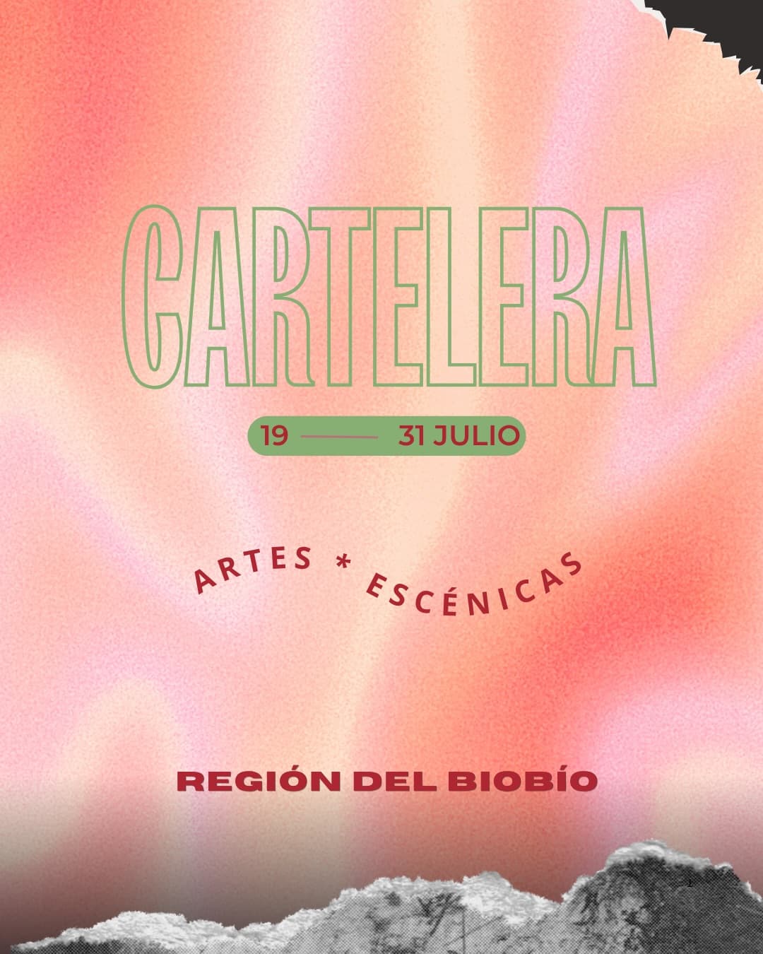 Cartelera Regional de Artes Escénicas del Biobío: Programación del 19 al 31 de Julio