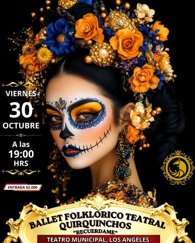 Ballet Folklórico Quirquinchos presenta «Recuérdame» en Teatro Municipal