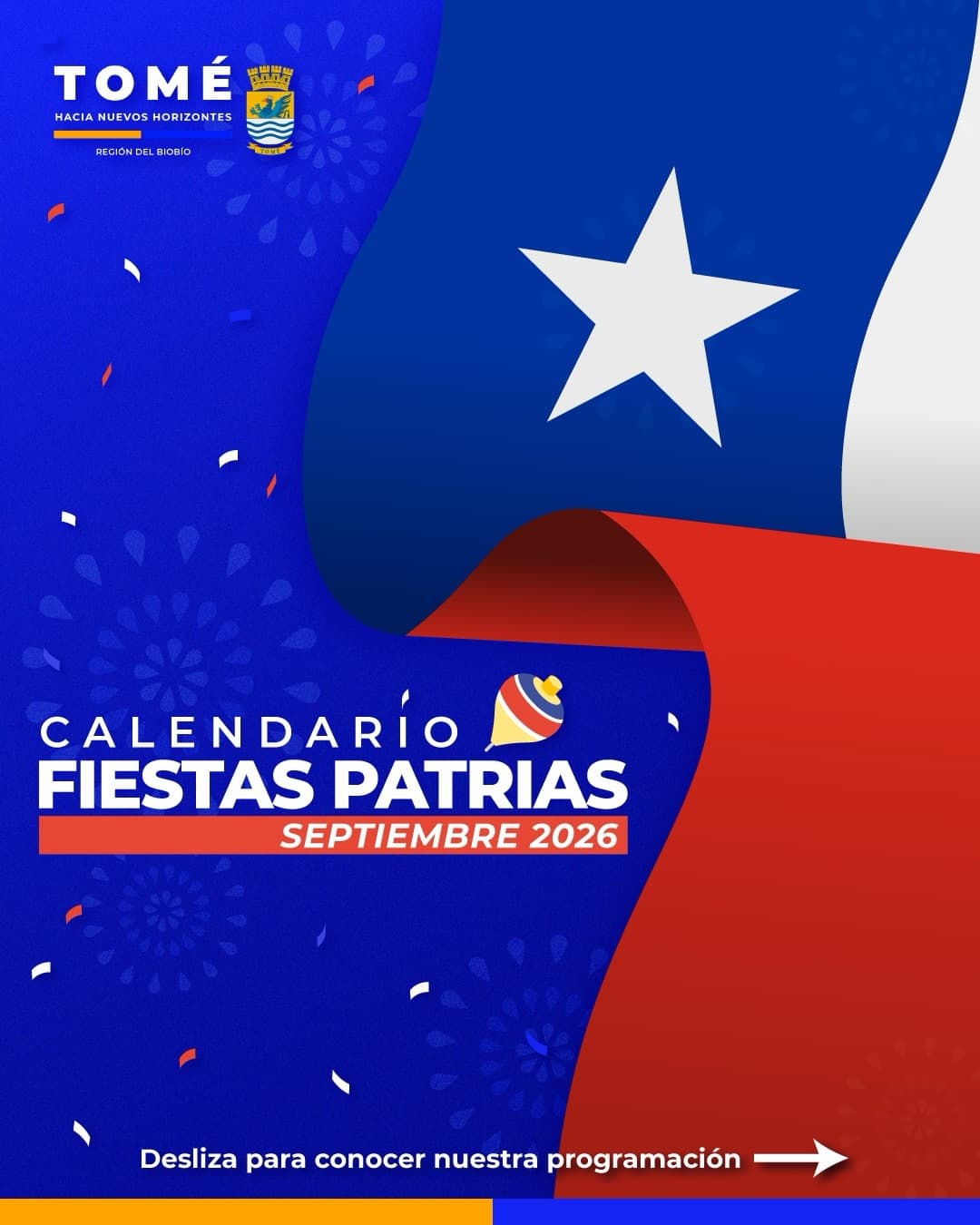 Fiestas Patrias Tomé 2026: un mes de celebraciones con cueca, folclore y gastronomía