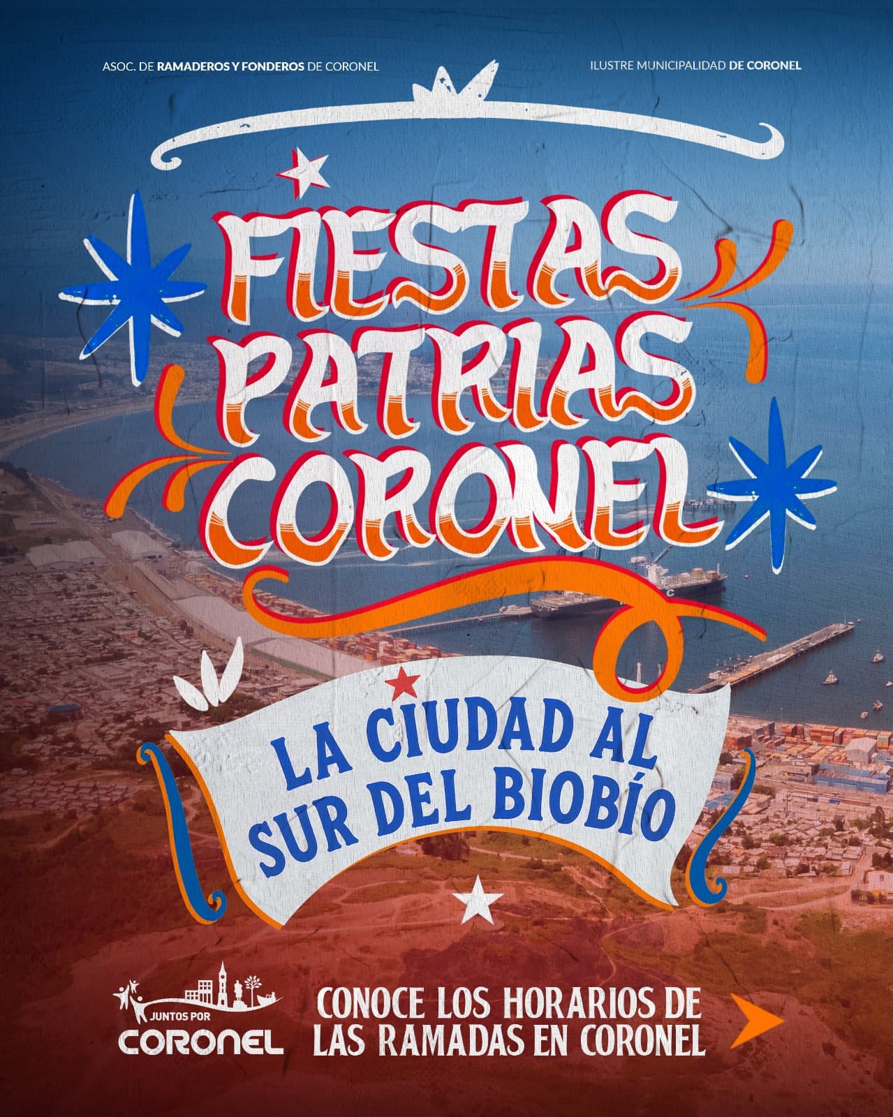 Fiestas Patrias Coronel 2026: Ramadas con más de 120 expositores del 16 al 20 de septiembre