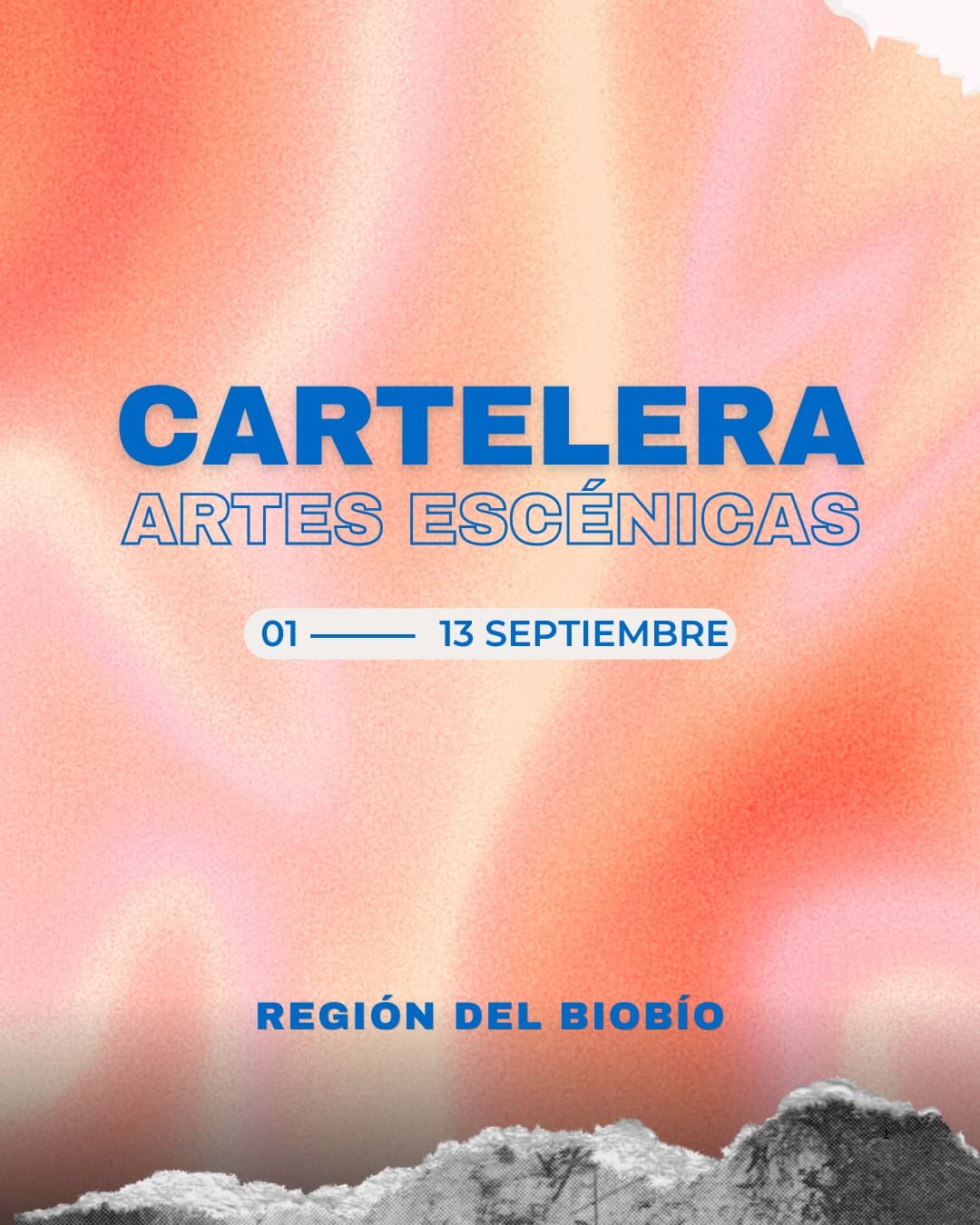 Cartelera Regional de Artes Escénicas del Biobío: programación del 1 al 13 de septiembre