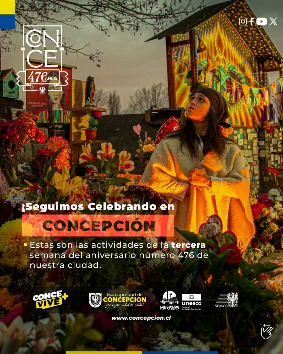Tercera semana de celebración del aniversario 476 de Concepción