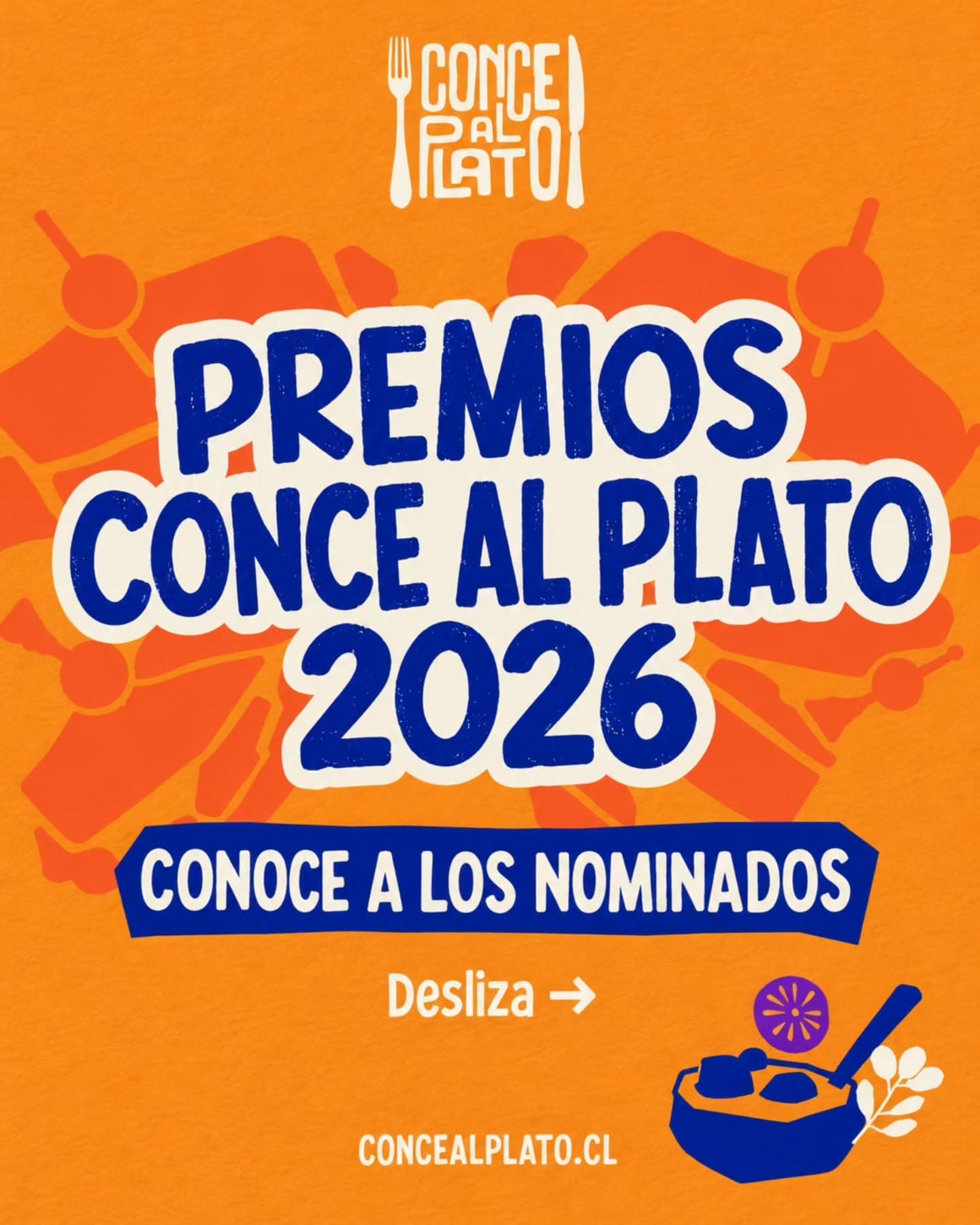 Votación abierta para los Premios Conce Al Plato 2026