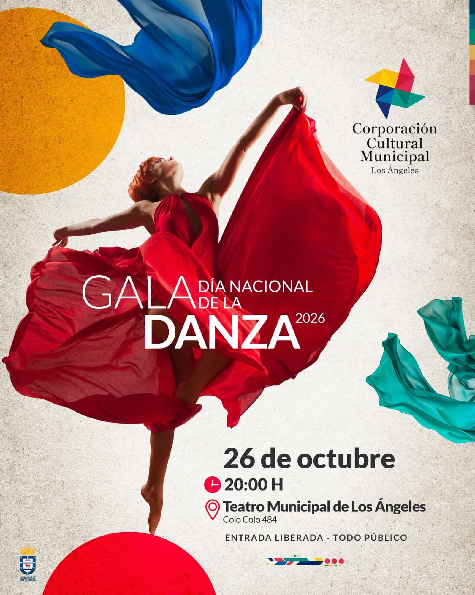 Gala Día Nacional de la Danza 2026 en Los Ángeles