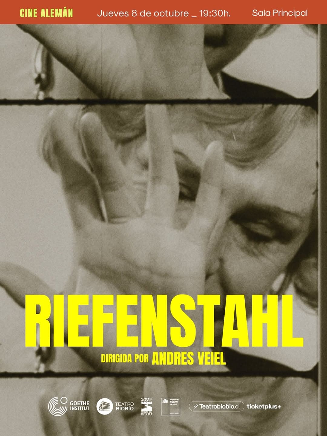 Proyección gratuita del documental ‘Riefenstahl’ en Teatro Biobío