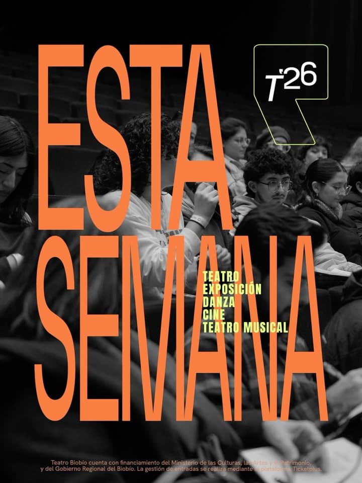 Programación Semanal del Teatro Biobío: 5 Eventos Gratuitos