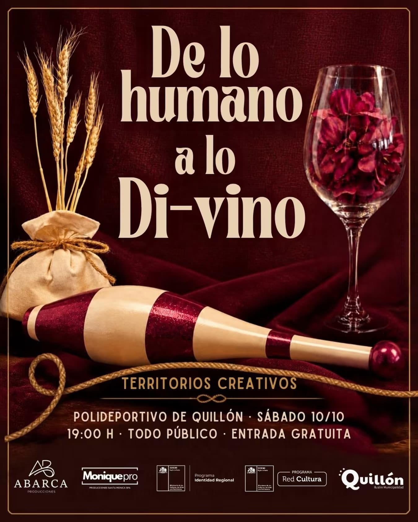 De lo humano a lo Di-vino: Circo Contemporáneo en Quillón