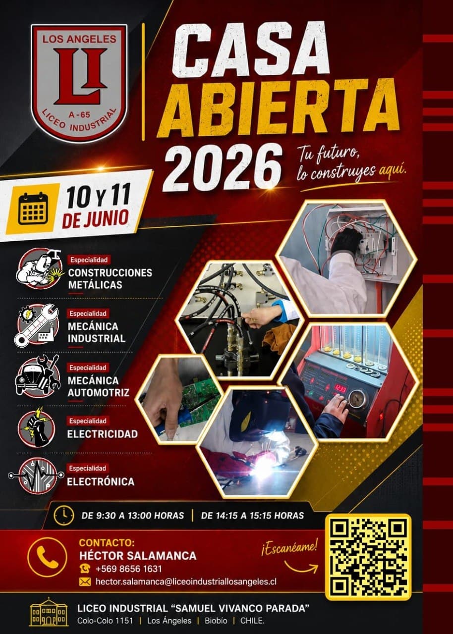 Expo Técnica 2026: Liceo Industrial de Los Ángeles muestra el talento de sus estudiantes
