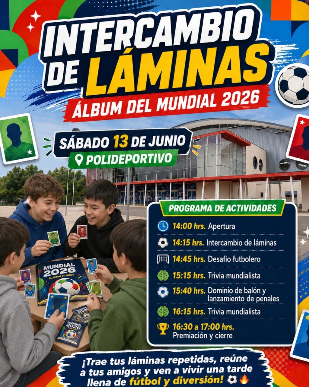 Trueque Mundialero en Los Ángeles: Intercambia láminas y vive la pasión del fútbol