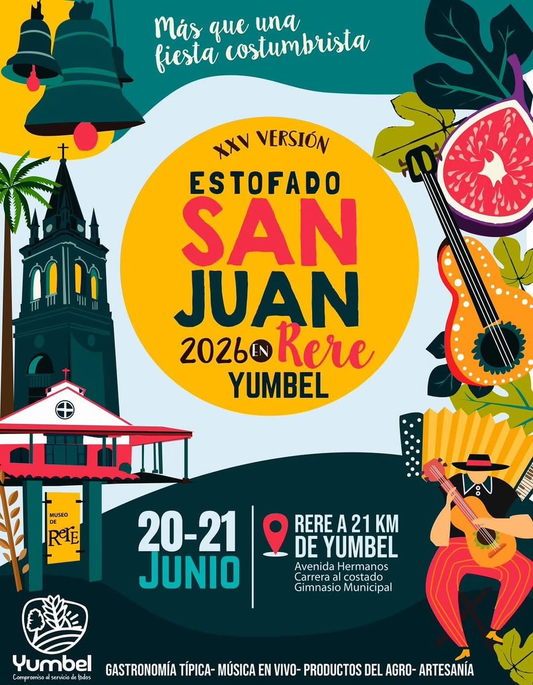 Estofado de San Juan: Fiesta Costumbrista en Rere celebra tradición y gastronomía local