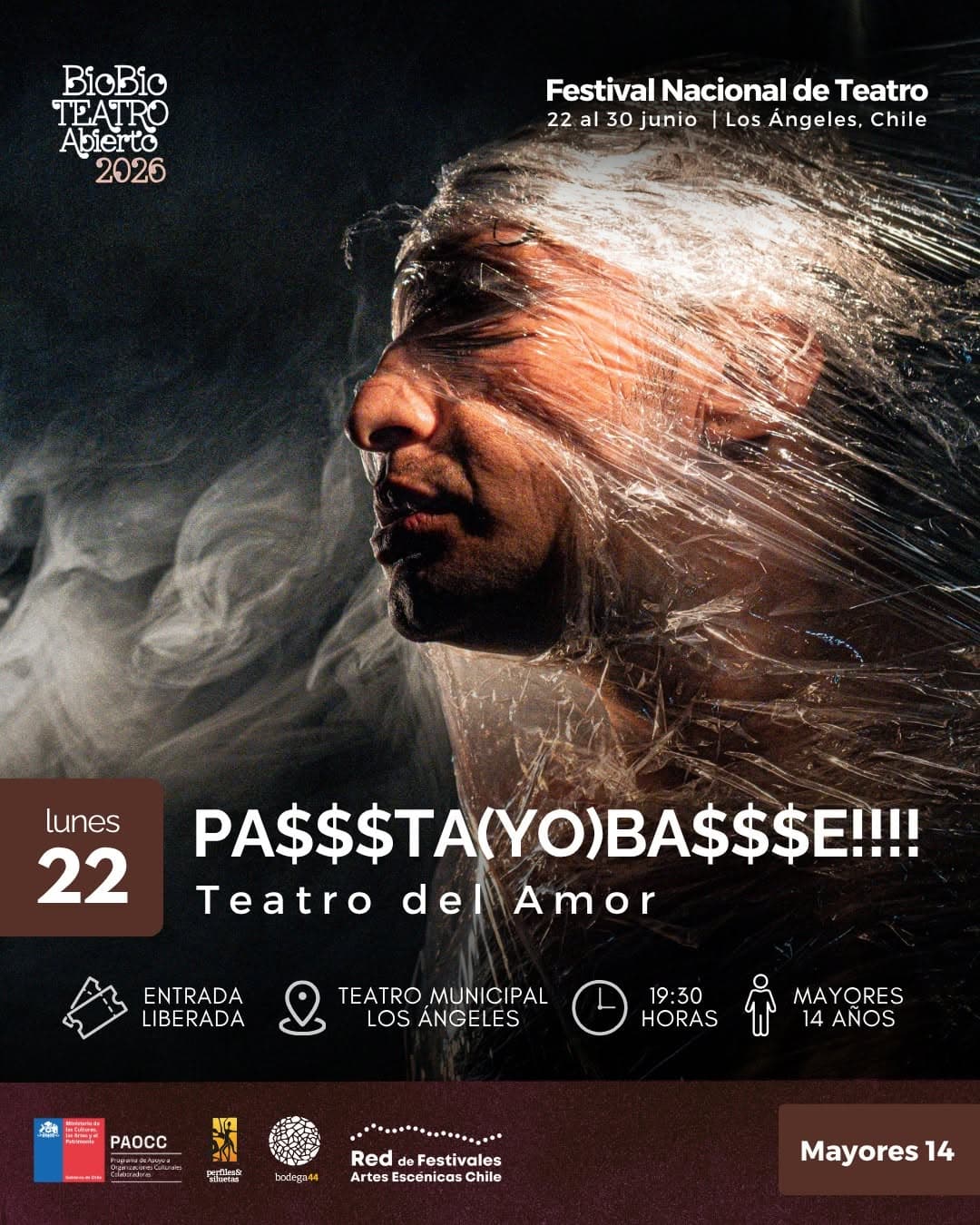 PA$$$TA(YO)BA$$$E!!!! abre la 18° versión del Festival Biobío Teatro Abierto