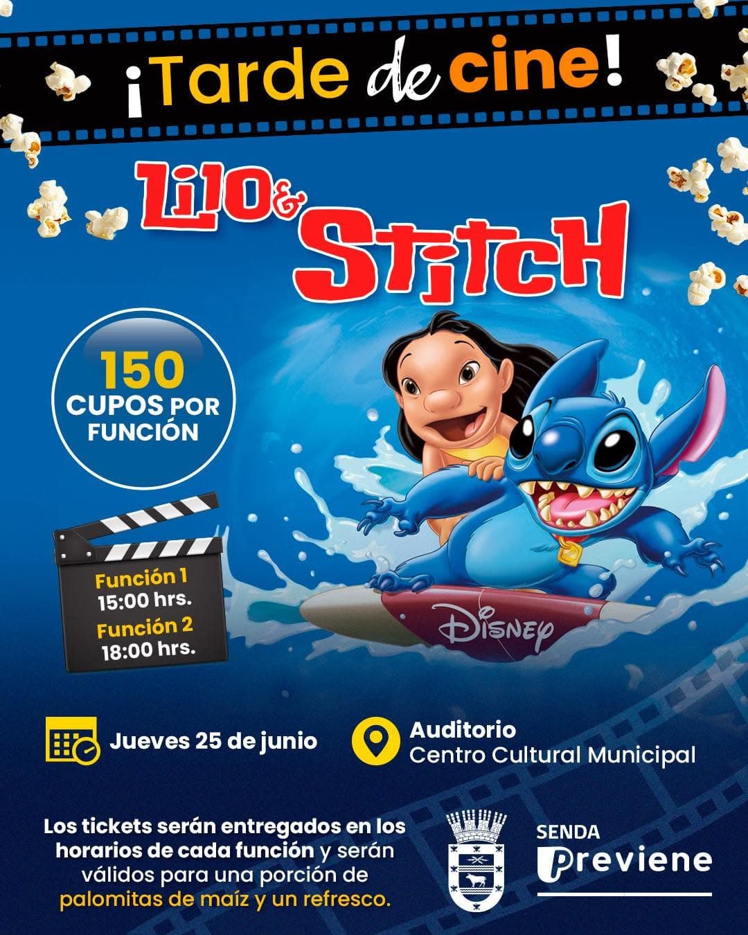 Cine Familiar Gratuito: Función Especial de Lilo & Stitch en Los Ángeles