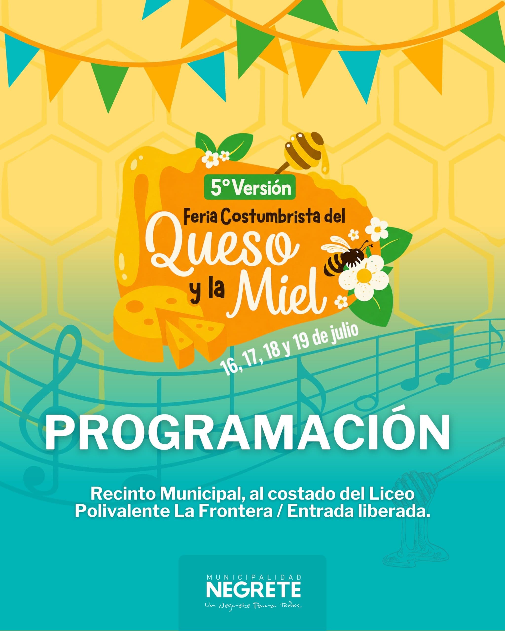 5ª Feria Costumbrista del Queso y la Miel 2026 llega a Negrete con entrada liberada