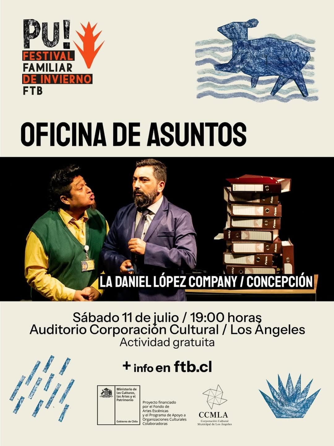 Teatro contemporáneo llega a Los Ángeles con «Oficina de Asuntos» – Entrada liberada
