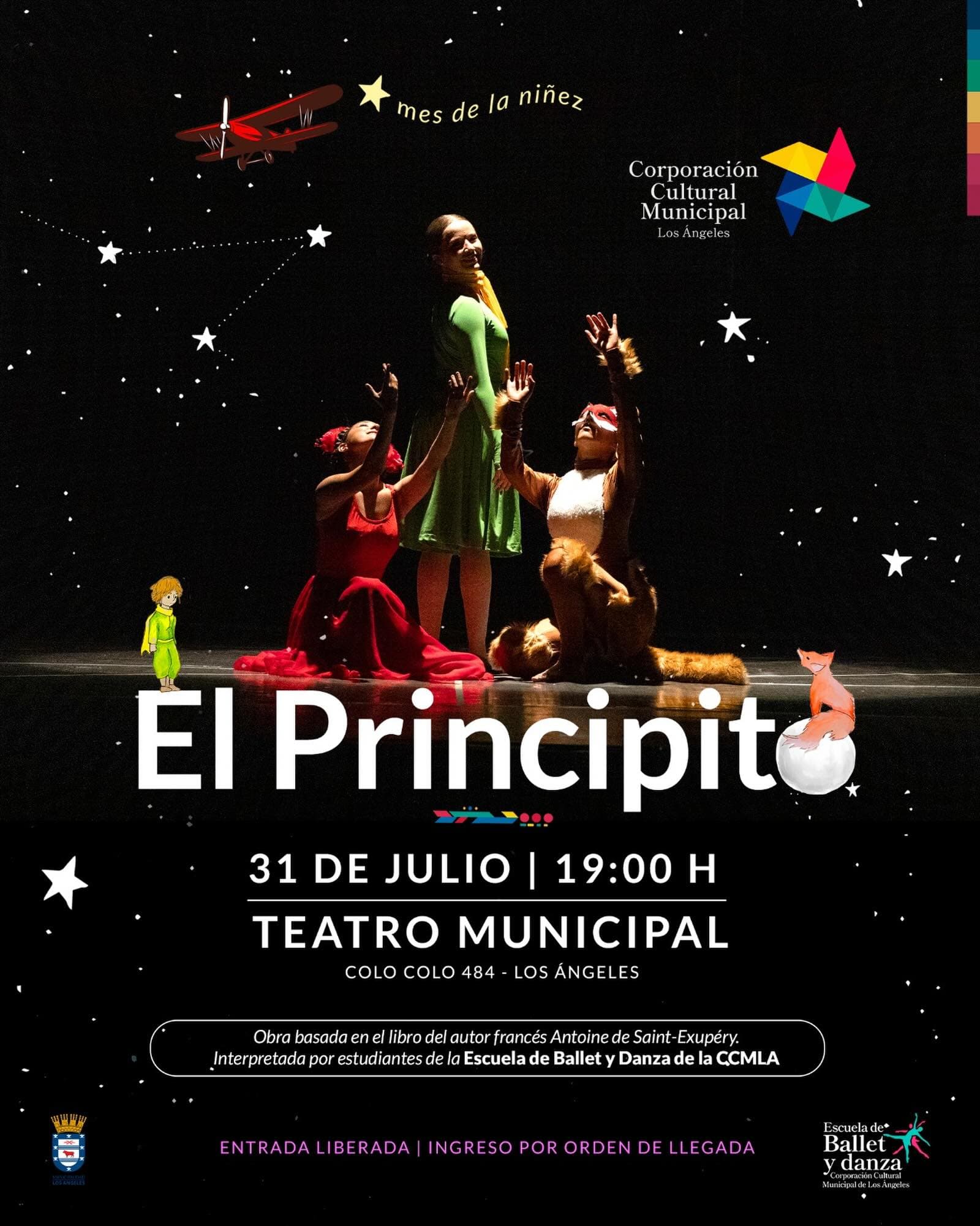 «El Principito» llega al Teatro Municipal para celebrar el Mes de la Niñez