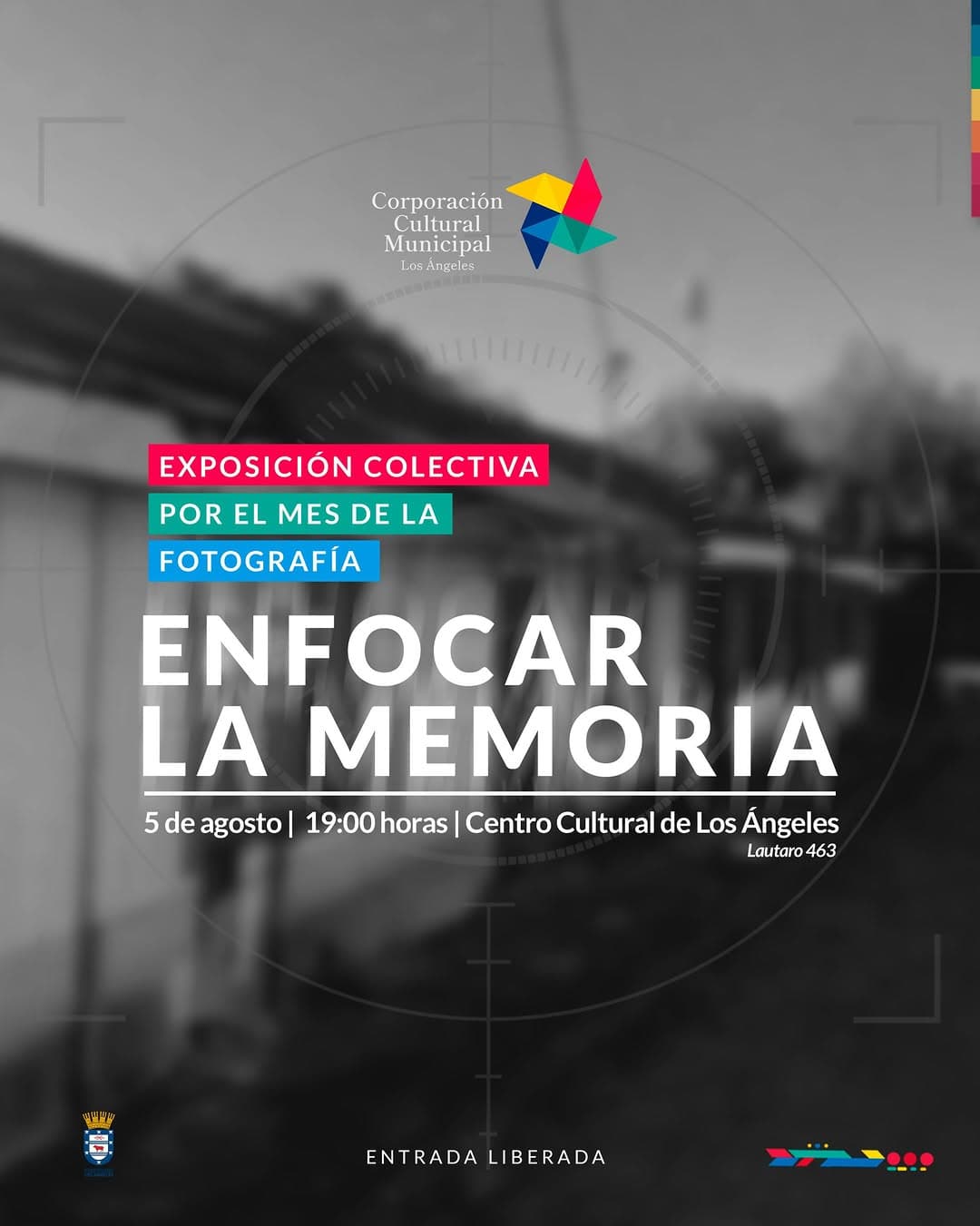 Exposición colectiva de fotografía «Enfocar la Memoria» en el Centro Cultural de Los Ángeles