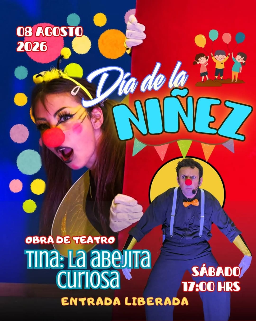 Bar Newka celebra el Día de la Niñez con teatro, magia y actividades gratuitas
