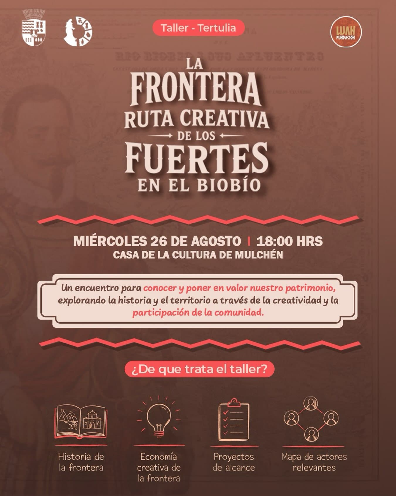 La Frontera: Ruta Creativa de los Fuertes en el Biobío llega a Mulchén