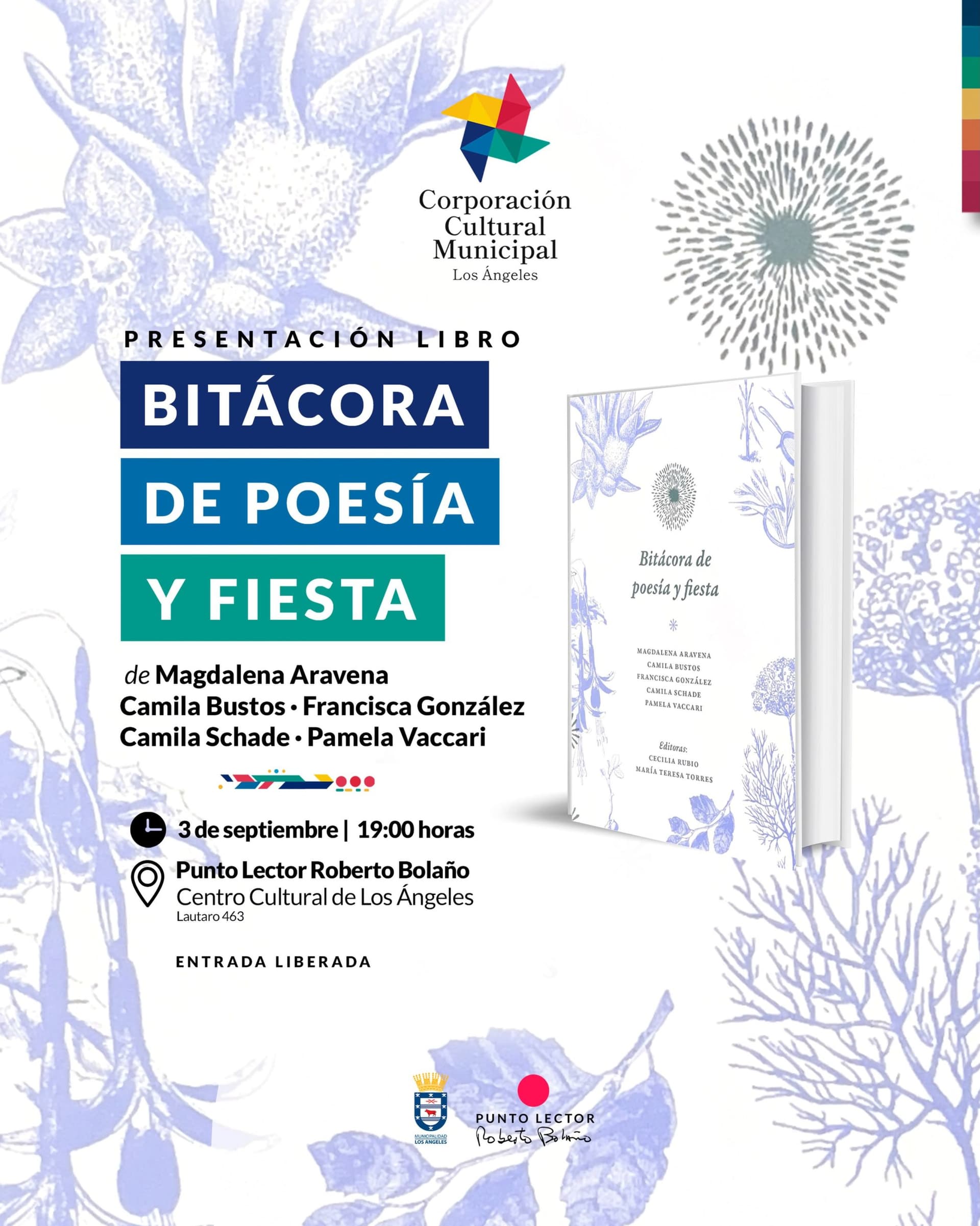 Presentación del libro «Bitácora de Poesía y Fiesta» en Los Ángeles