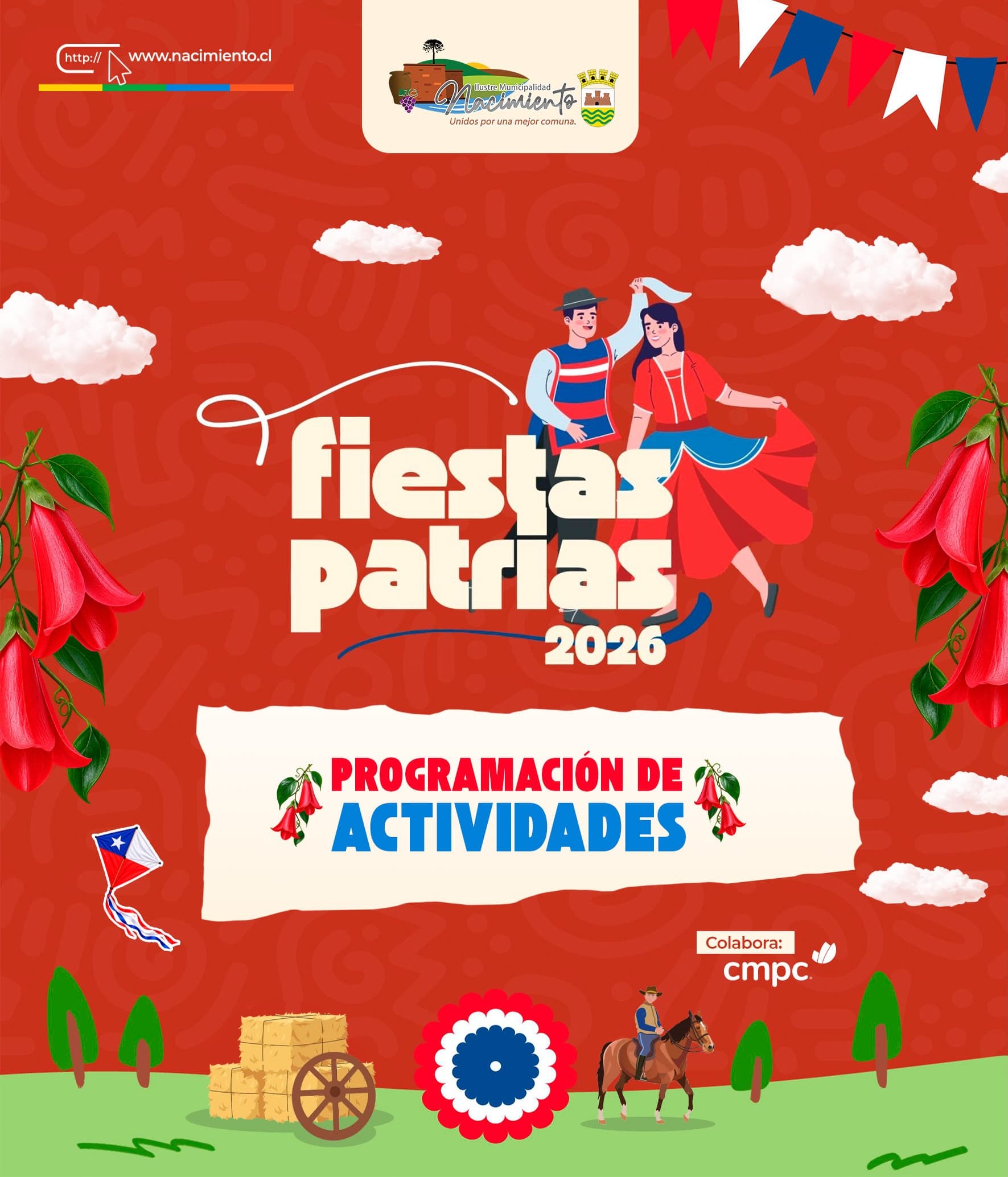 Fiestas Patrias Nacimiento 2026: programación de actividades