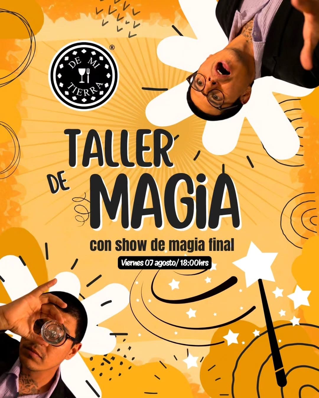 Taller de Magia para Niños con Show Final en De mi Tierra