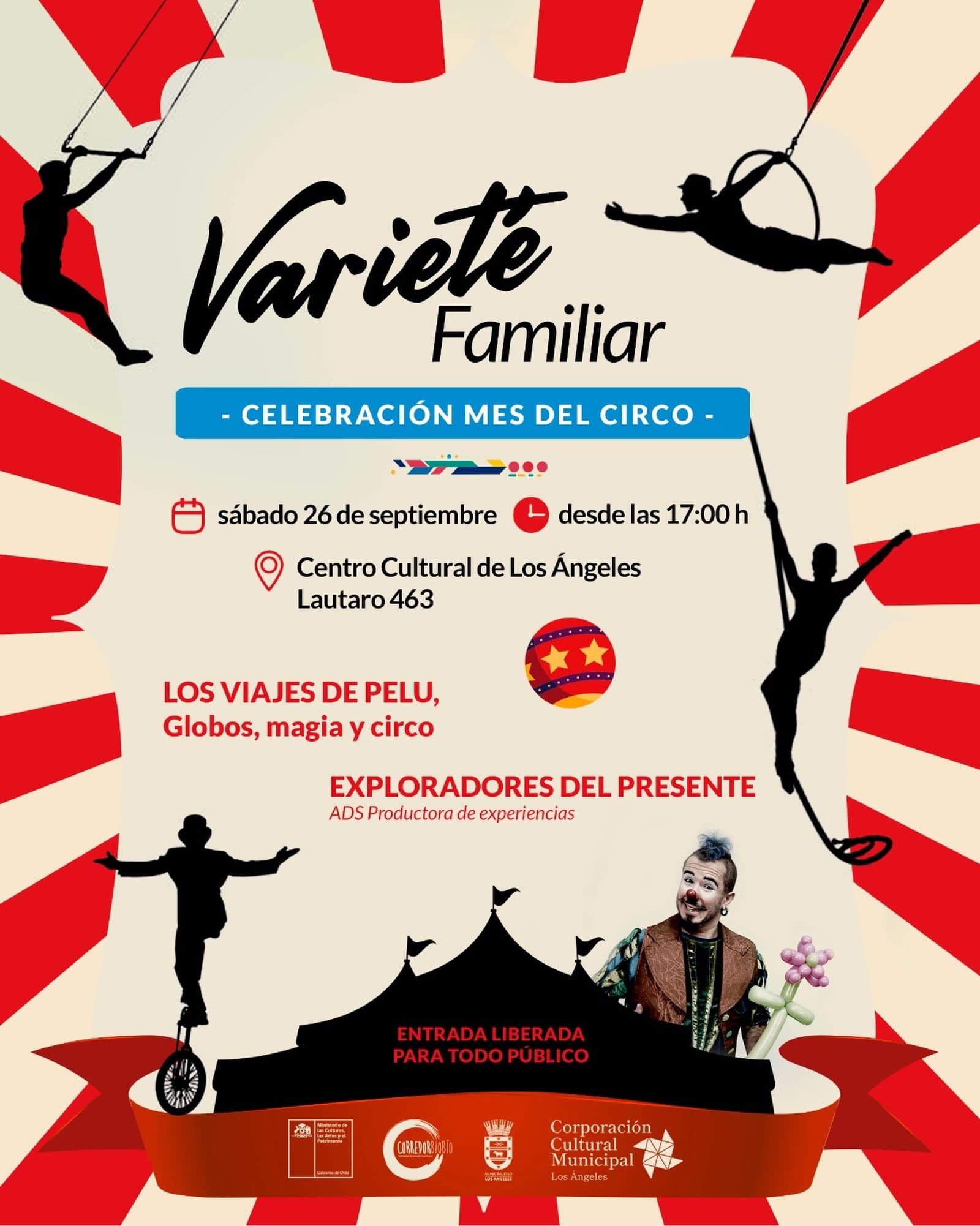 Variété Familiar: Celebración del Mes del Circo en Los Ángeles