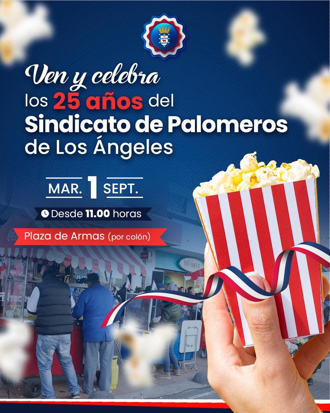 Celebración de los 25 años del Sindicato de Palomeros de Los Ángeles