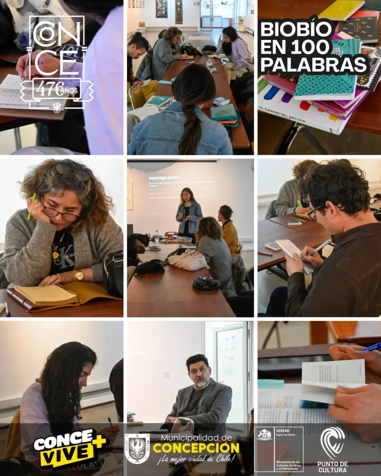Taller de escritura de autoficción: De lo propio al microcuento en Concepción