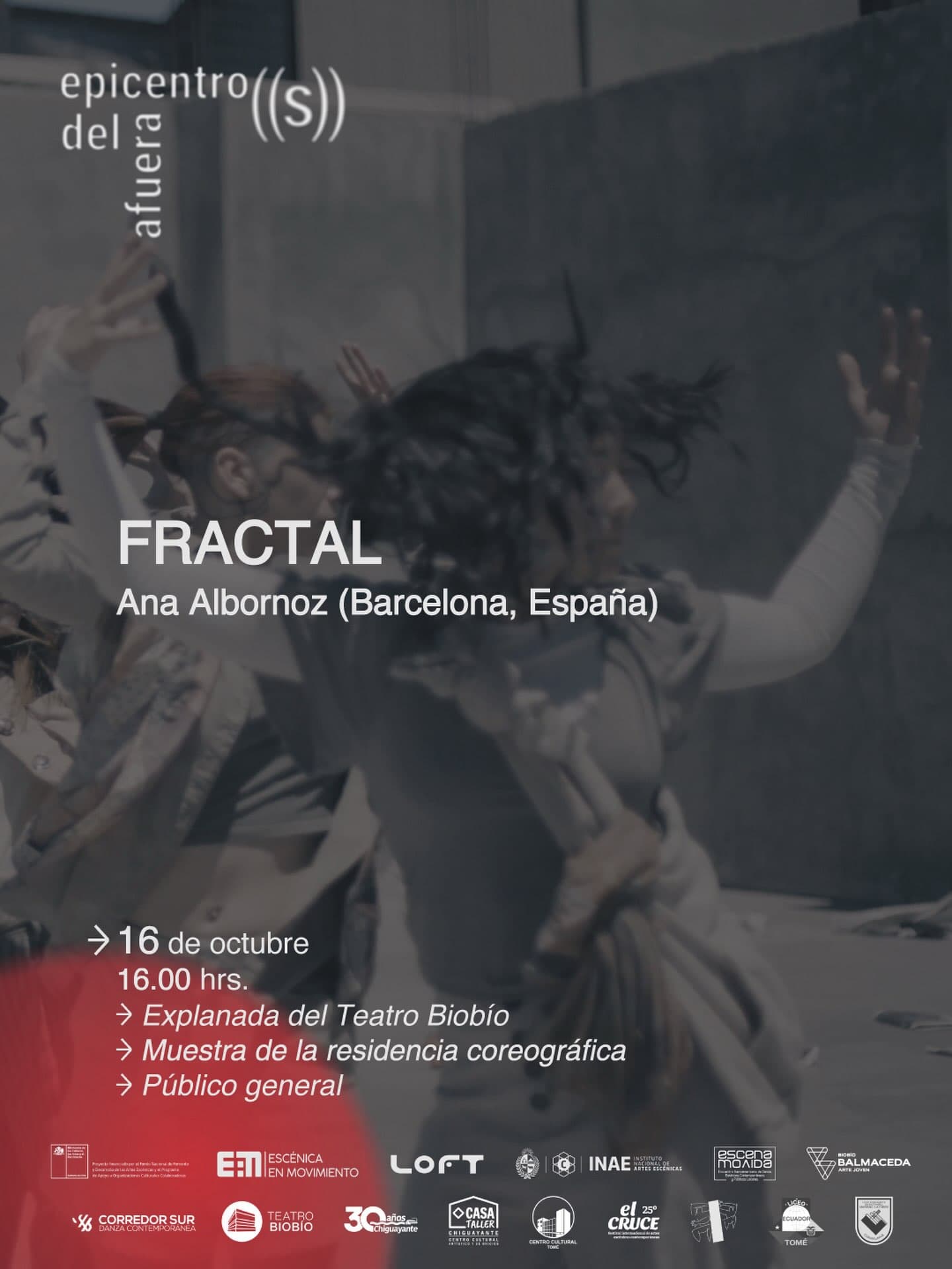 Fractal – Atlas del Río: Muestra de residencia coreográfica en Teatro Biobío