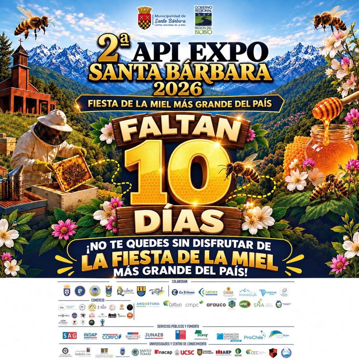 2ª API EXPO Santa Bárbara 2026: La fiesta de la miel más grande del país