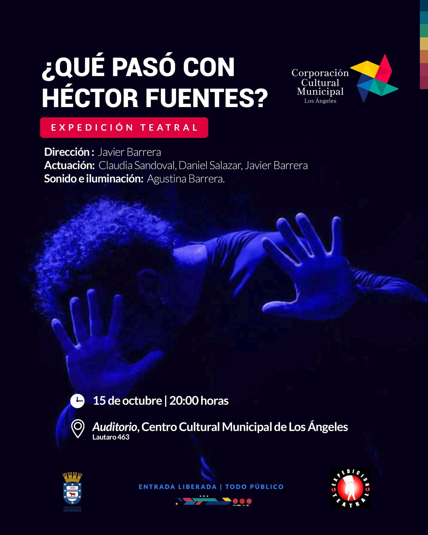 ¿Qué pasó con Héctor Fuentes? – Última función de Expedición Teatral antes de representar a Chile en Brasil