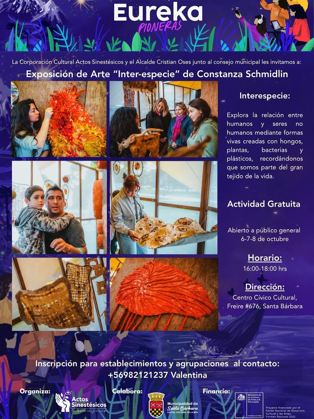 Exposición de Arte «Inter-especie» de Constanza Schmidlin en Santa Bárbara