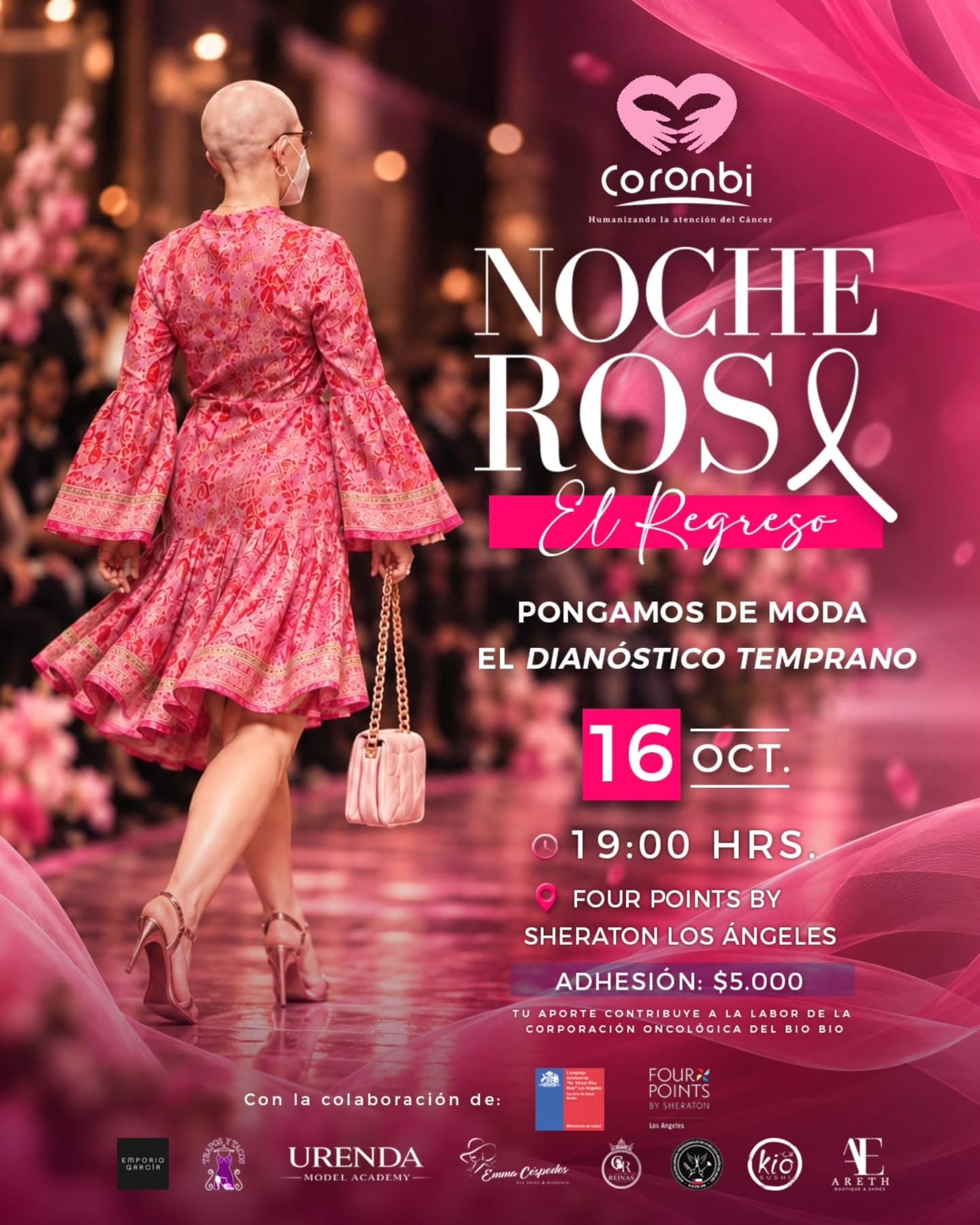 Noche Rosa · El Regreso 2026: Evento de Diagnóstico Temprano y Moda en Los Ángeles